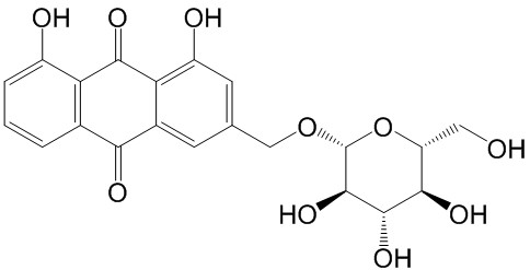 Aloe-emodin-3-(hydroxymethyl)-O-beta-D-glucopyranoside