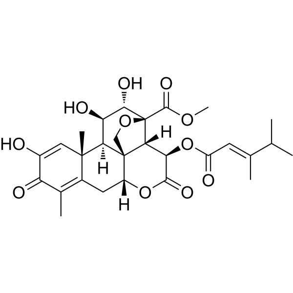 Dehydrobruceantin