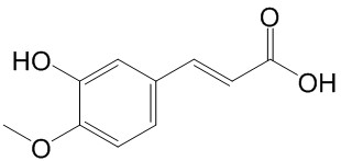 3-Hydroxy-4-methoxycinnamic acid