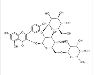 Kaempferol-3-O-(2''-O-beta-D-glucopyl)-beta-D-rutinoside