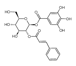 2-Cinnamoyl-1-galloylglucose