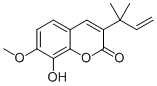 3-(1,1-Dimethylallyl)-8-hydroxy-7-methoxycoumarin