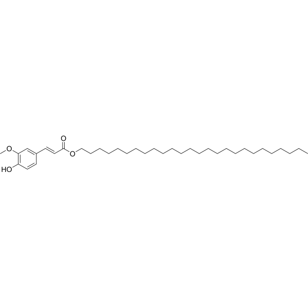 Hexacosyl (E)-ferulate