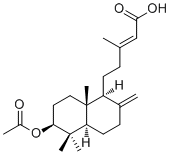 3-Acetoxy-8(17),13E-labdadien-15-oic acid