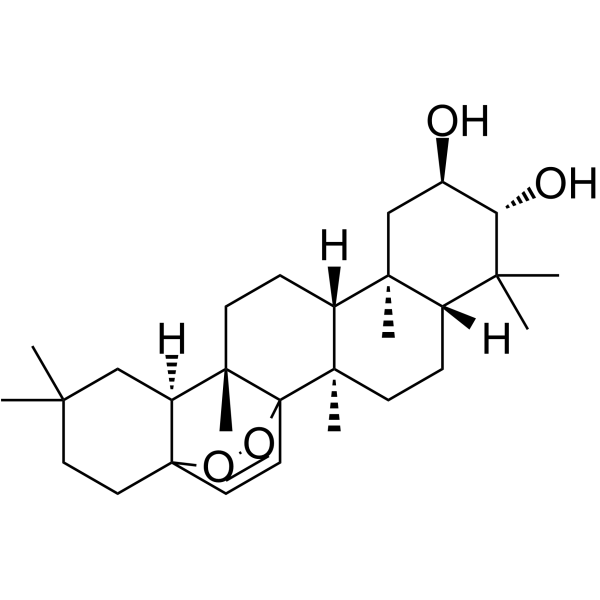 14,17-Epidioxy-28-nor-15-taraxerene-2,3-diol