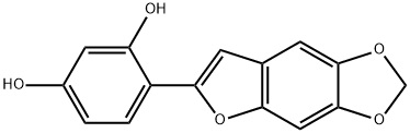 2-(2,4-Dihydroxyphenyl)-5,6-methylenedioxybenzofuran (ABF)