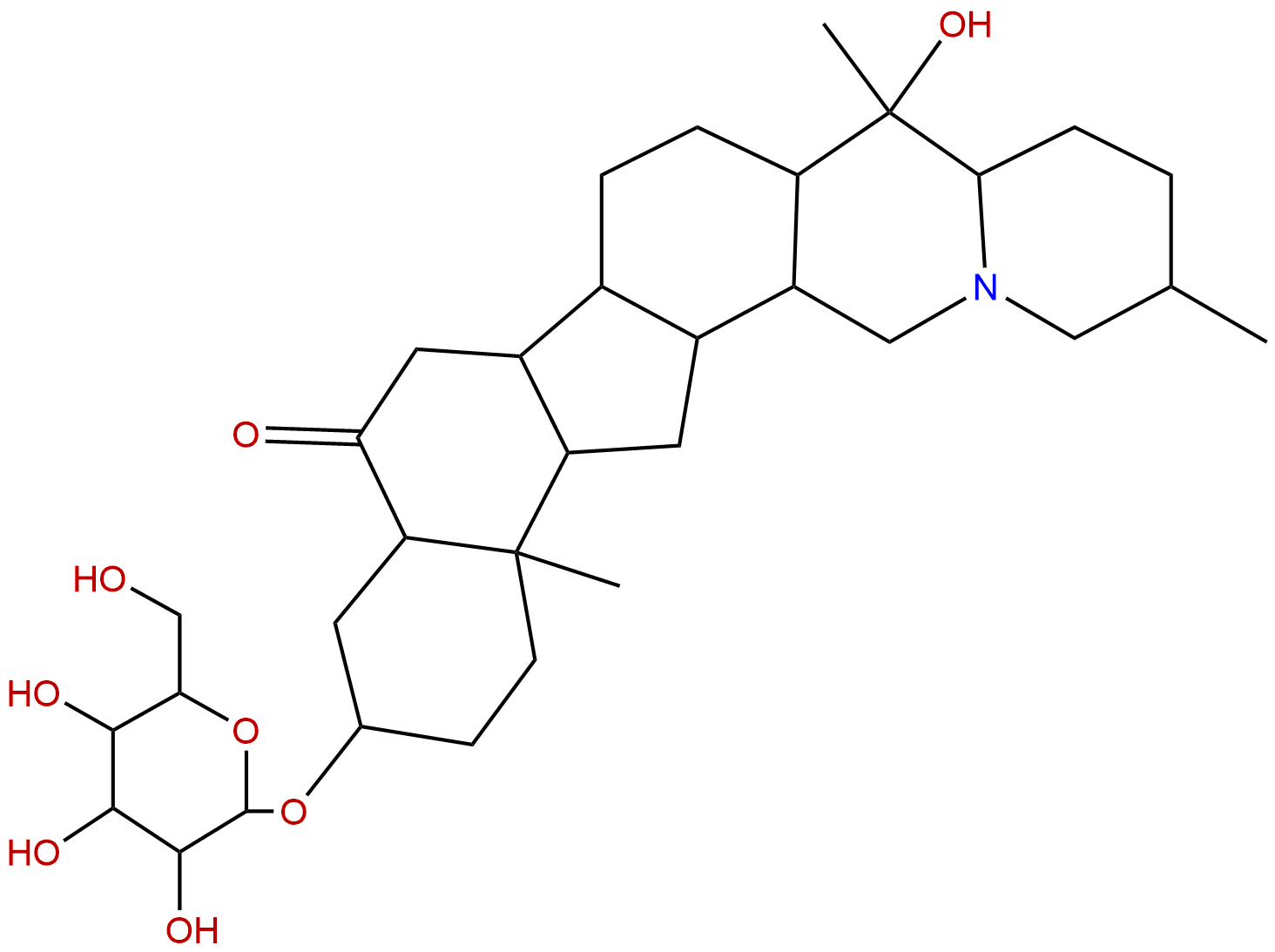 Sipeimine-3-beta-D-glucoside