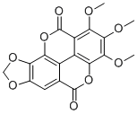 1,2,3-Tri-O-methyl-7,8-methyleneflavellagic acid