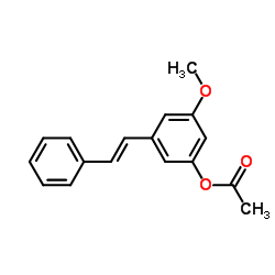 (E)-3-Acetoxy-5-methoxystilbene