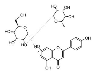 Isovitexin-2''-O-rhamnoside (2''-O-alpha-L-Rhamnopyranosyl-isovitexin)