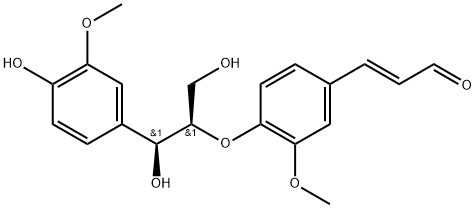 Erythro-Guaiacylglycerol-beta-coniferyl aldehyde ether