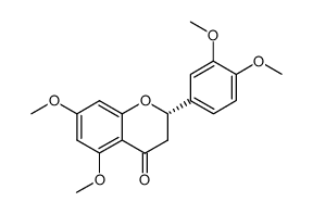 (2S)-5,7,3',4'-tetramethoxyflavanone