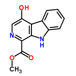 4-Hydroxy-1-methoxycarbonyl-beta-carboline