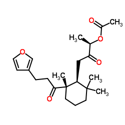 8-Acetoxy-15,16-epoxy-8,9-secolabda-13(16),14-diene-7,9-dione