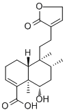 6alpha-Hydroxycleroda-3,13-dien-16,15-olid-18-oic acid