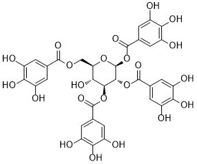 1,2,3,6-Tetragalloylglucose