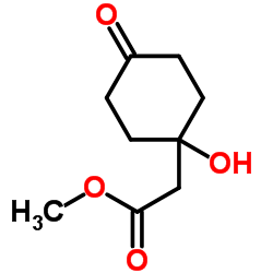 4-Hydroxy-4-(methoxycarbonylmethyl)cyclohexanone