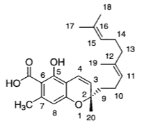Daurichromenic acid