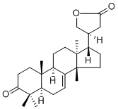 3-Oxo-24,25,26,27-tetranortirucall-7-en-23,21-olide