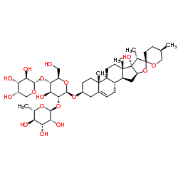 Glucopyranoside,(3beta,25R)-17-hydroxyspirost-5-en-3-yl