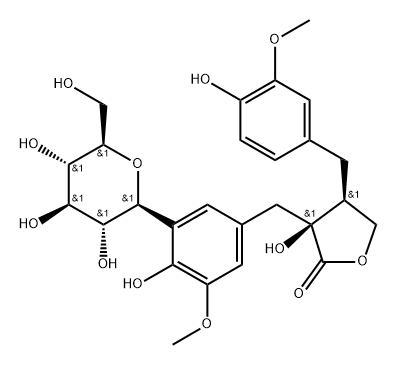Nortrachelogenin-5'-C-beta-glucoside