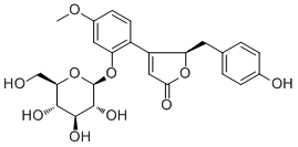 (+)-Puerol B 2''-O-glucoside