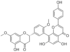 2,3-Dihydroamentoflavone 7,4'-dimethyl ether