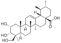 2,3,24-Trihydroxy-12-ursen-28-oic acid