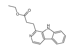 Ethyl beta-carboline-1-propionate
