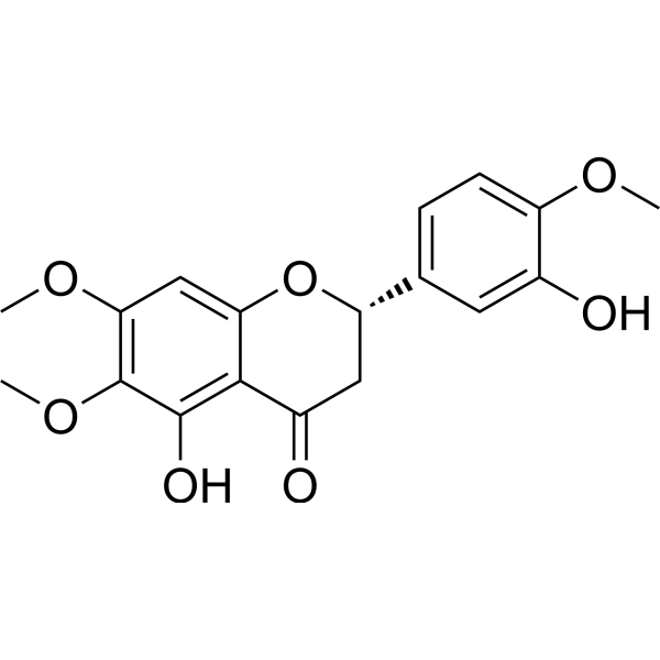 3',5-Dihydroxy-4',6,7-trimethoxyflavanone