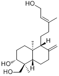 ent-Labda-8(17),13E-diene-3beta,15,18-triol