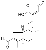 (4->2)-Abeo-16-hydroxycleroda-2,13-dien-15,16-olide-3-al