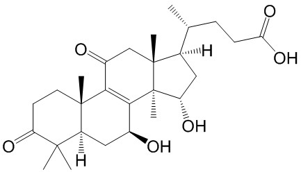 (5alpha)-11-dioxo-7,15-dihydroxy-4,4,14-trimethyl-3-Chol-8-en-24-oic acid