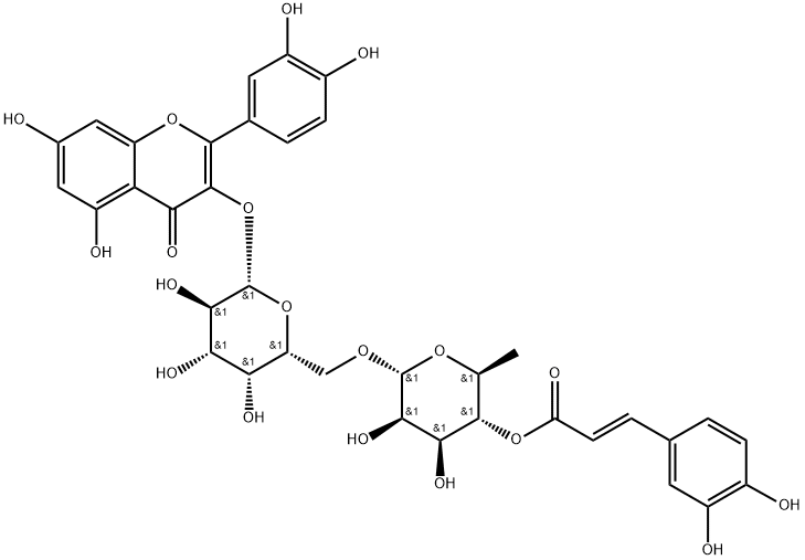 Quercetin 3-Caffeylrobinobioside