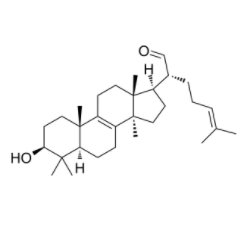 3beta-Hydroxylanosta-8,24-diene-21-al