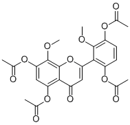Viscidulin III tetraacetate