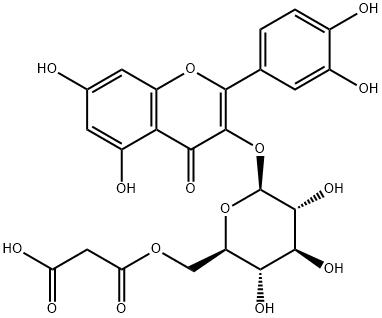 Quercetin 3-O-malonylglucoside