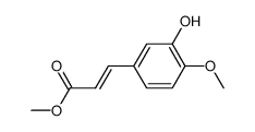Methyl (E)-3'-hydroxy-4'-methoxycinnamate