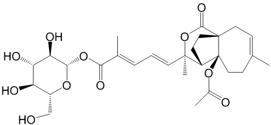 Pseudolaric acid A-O-beta-D-glucopyranoside